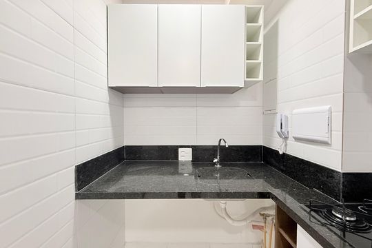 Área de Serviço de apartamento para alugar com 2 quartos, 32m² em Jardim Caravelas, São Paulo