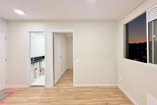 Sala  de apartamento para alugar com 2 quartos, 32m² em Jardim Caravelas, São Paulo