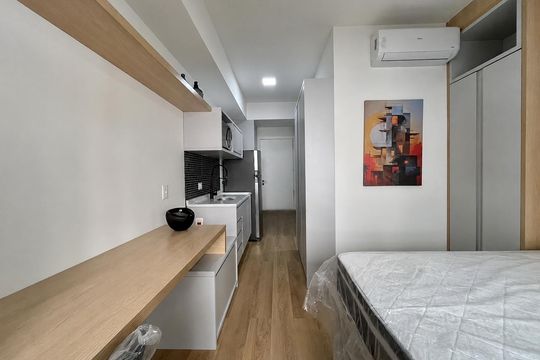 Sala/Quarto de kitnet/studio para alugar com 1 quarto, 25m² em Perdizes, São Paulo
