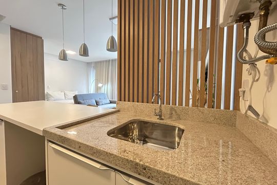 Área de Serviço de kitnet/studio para alugar com 1 quarto, 40m² em Agronômica, Florianópolis