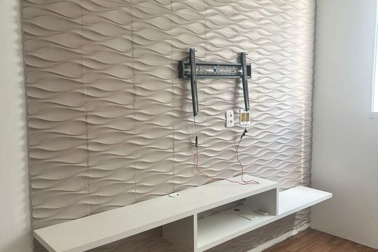 Sala de apartamento para alugar com 2 quartos, 39m² em Nova Brasília, Salvador
