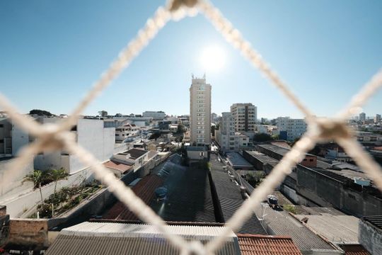 Vista da Sala de apartamento para alugar com 2 quartos, 75m² em Vila Talarico, São Paulo