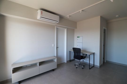 Sala/Cozinha de apartamento para alugar com 1 quarto, 46m² em Subsetor Leste - 6 (l-6), Ribeirão Preto