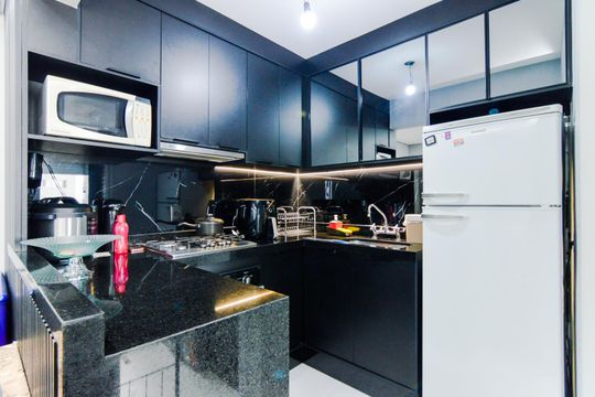 Cozinha de apartamento para alugar com 2 quartos, 63m² em Vila Barros, Guarulhos