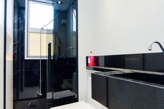 Banheiro Social de apartamento para alugar com 2 quartos, 63m² em Vila Barros, Guarulhos