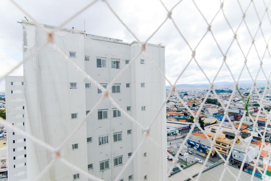 Vista do Quarto  de apartamento para alugar com 2 quartos, 63m² em Vila Barros, Guarulhos