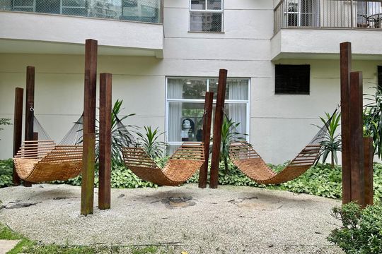Área comum de apartamento à venda com 3 quartos, 110m² em Barra Olímpica, Rio de Janeiro