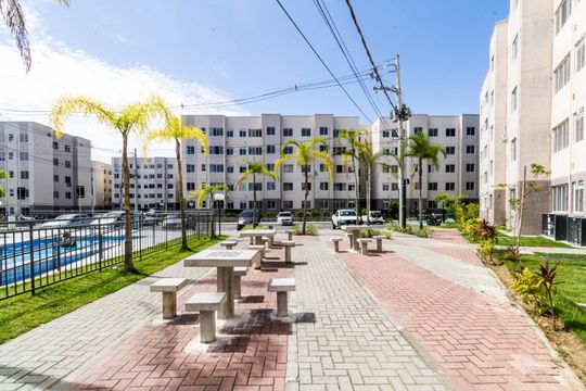 Área comum de apartamento à venda com 2 quartos, 45m² em Campo Grande, Rio de Janeiro
