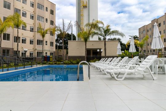 Área comum - Piscina de apartamento à venda com 2 quartos, 45m² em Campo Grande, Rio de Janeiro