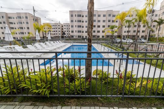 Área comum - Piscina de apartamento à venda com 2 quartos, 45m² em Campo Grande, Rio de Janeiro