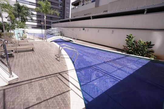 Área comum  de apartamento para alugar com 2 quartos, 68m² em Setor Bueno, Goiânia