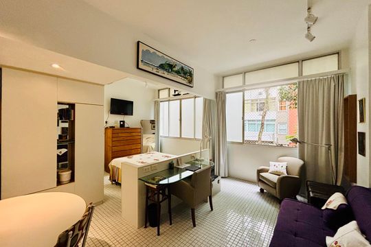 Apartamento à venda com 1 quarto, 58m² em Leblon, Rio de Janeiro