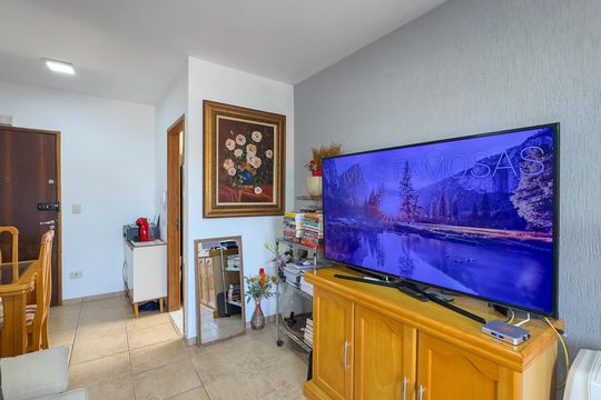 Sala de apartamento à venda com 2 quartos, 55m² em Vila das Belezas, São Paulo