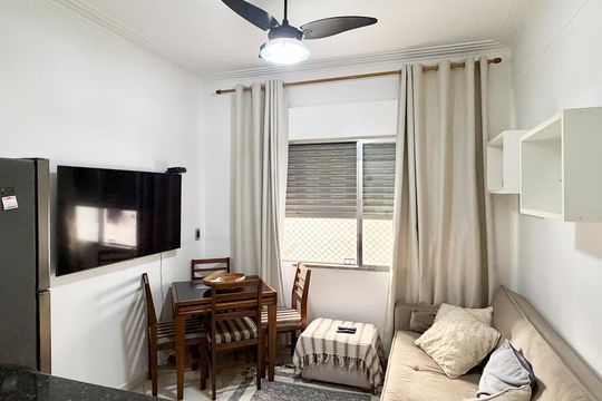 Apartamento para alugar com 1 quarto, 40m² em Embaré, Santos