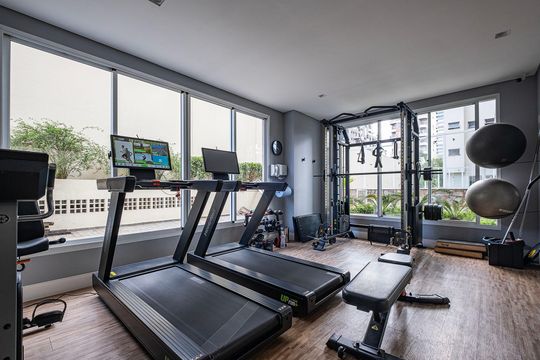 Academia de apartamento à venda com 3 quartos, 162m² em Pinheiros, São Paulo