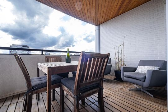 Sala - Varanda de apartamento à venda com 3 quartos, 162m² em Pinheiros, São Paulo
