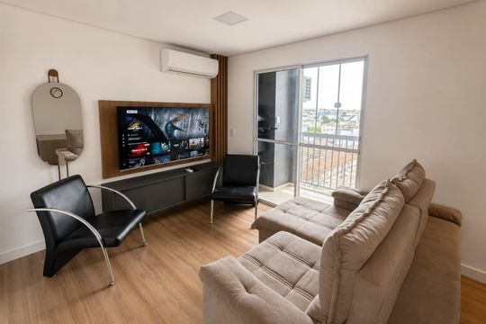 Sala/Cozinha de apartamento para alugar com 2 quartos, 75m² em Balsa, Pelotas