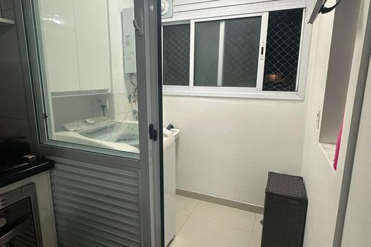 Área de Serviço de apartamento à venda com 3 quartos, 60m² em Ferrazópolis, São Bernardo do Campo