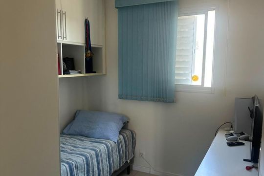 Quarto de apartamento à venda com 3 quartos, 60m² em Ferrazópolis, São Bernardo do Campo