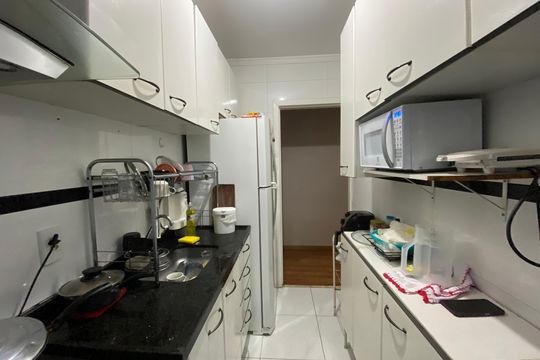 Cozinha de apartamento à venda com 3 quartos, 67m² em Jardim Amaralina, São Paulo