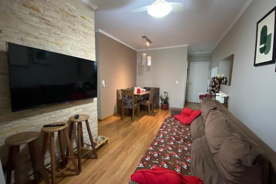 Sala de apartamento à venda com 3 quartos, 67m² em Jardim Amaralina, São Paulo