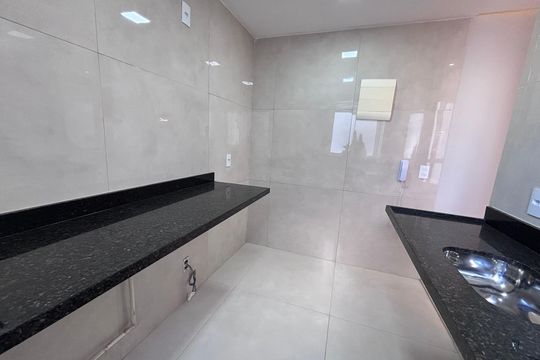 Cozinha de apartamento à venda com 2 quartos, 44m² em Recreio, Rio de Janeiro