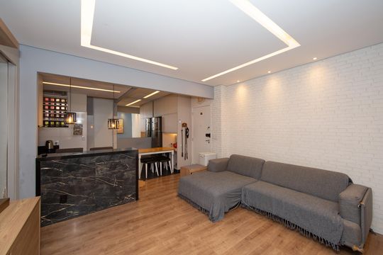 SALA de apartamento à venda com 3 quartos, 65m² em Padre Eustáquio, Belo Horizonte