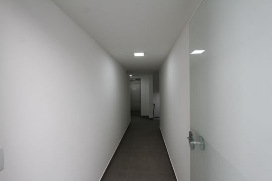 Hall de entrada de apartamento à venda com 1 quarto, 35m² em Buritis, Belo Horizonte
