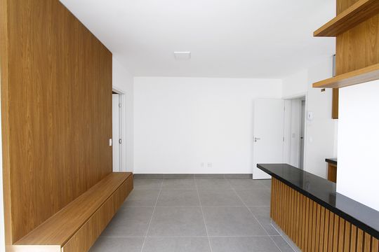 Sala de apartamento à venda com 1 quarto, 35m² em Buritis, Belo Horizonte