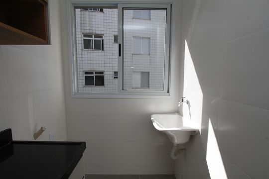Área de Serviço de apartamento à venda com 1 quarto, 35m² em Buritis, Belo Horizonte