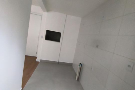 Sala/cozinha de apartamento para alugar com 2 quartos, 51m² em Jardim Sabará, Porto Alegre
