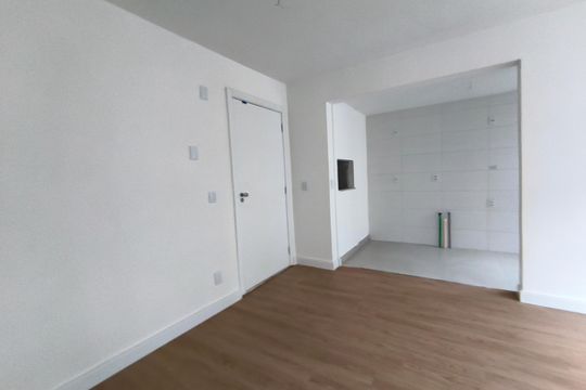Sala/cozinha de apartamento para alugar com 2 quartos, 51m² em Jardim Sabará, Porto Alegre