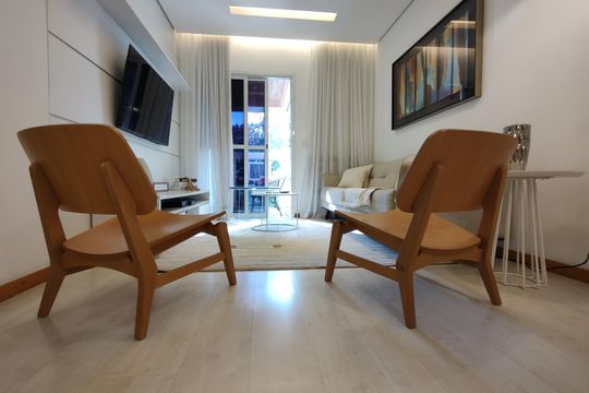 Sala de apartamento à venda com 3 quartos, 101m² em Anil, Rio de Janeiro
