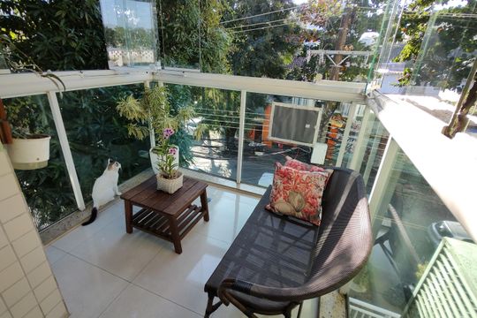 Varanda de apartamento à venda com 3 quartos, 101m² em Anil, Rio de Janeiro