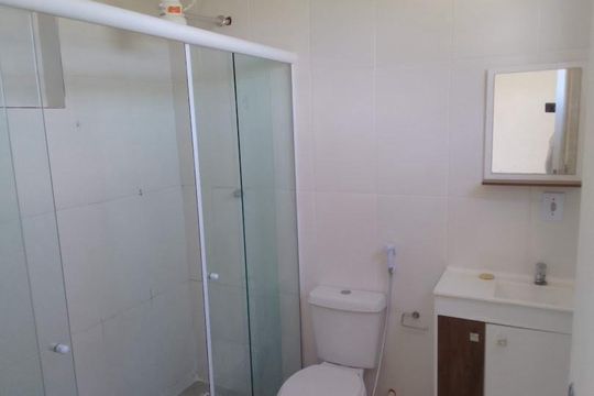 Banheiro de casa de condomínio à venda com 4 quartos, 200m² em Taquara, Rio de Janeiro