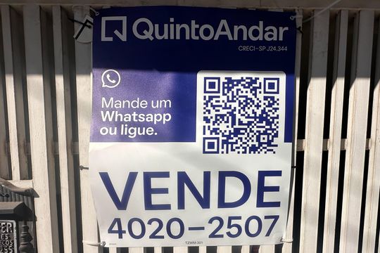 Placa de casa à venda com 3 quartos, 180m² em Jardim Palermo, São Bernardo do Campo