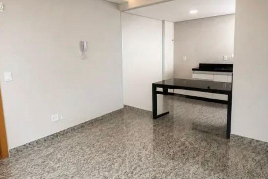 Sala  de apartamento à venda com 2 quartos, 60m² em Anchieta, Belo Horizonte