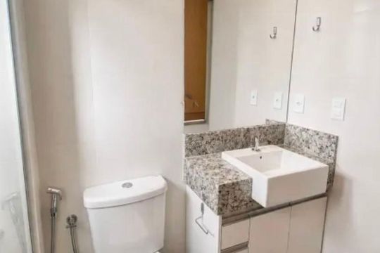 Banheiro  de apartamento à venda com 2 quartos, 60m² em Anchieta, Belo Horizonte
