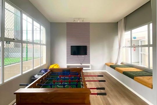 Área externa de apartamento à venda com 2 quartos, 37m² em Jardim São Luís, São Paulo