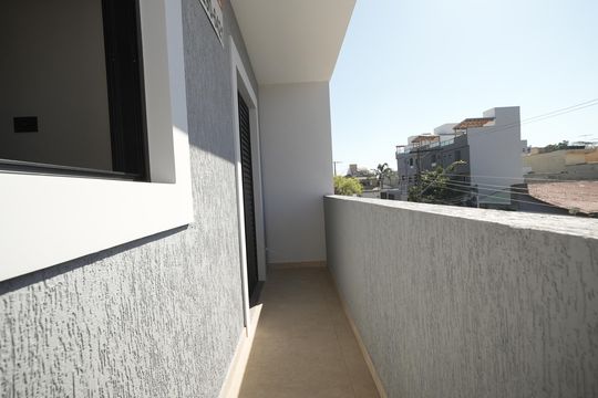 Sacada de apartamento para alugar com 2 quartos, 46m² em Vila Scarpelli, Santo André