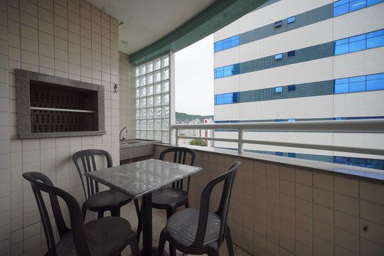 Varanda da Sala de apartamento para alugar com 2 quartos, 87m² em Centro, Florianópolis