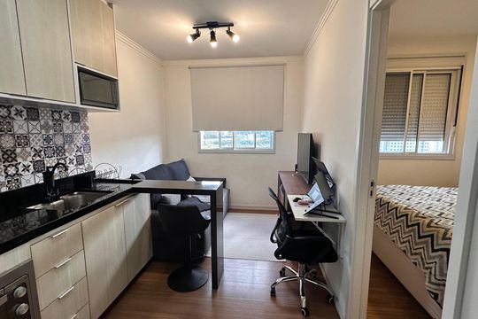 Kitnet/Studio à venda com 1 quarto, 24m² em Santo Amaro, São Paulo