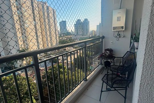 Varanda de apartamento à venda com 1 quarto, 37m² em Presidente Altino, Osasco
