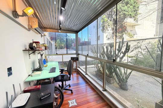 Escritório  de apartamento à venda com 2 quartos, 97m² em Santo Amaro, São Paulo