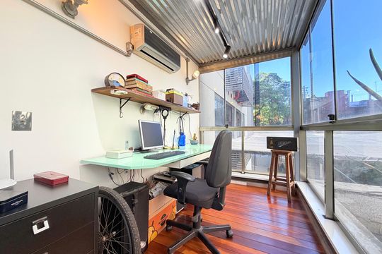 Escritório  de apartamento à venda com 2 quartos, 97m² em Santo Amaro, São Paulo