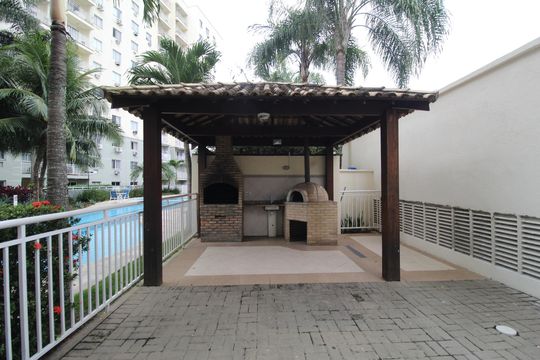 Área comum - Churrasqueira de apartamento para alugar com 2 quartos, 51m² em Jacarepaguá, Rio de Janeiro