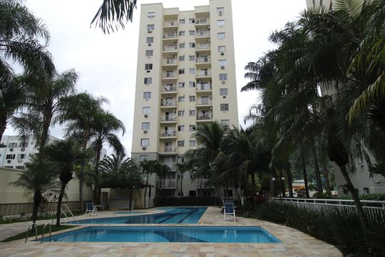 Área comum - Piscina de apartamento para alugar com 2 quartos, 51m² em Jacarepaguá, Rio de Janeiro