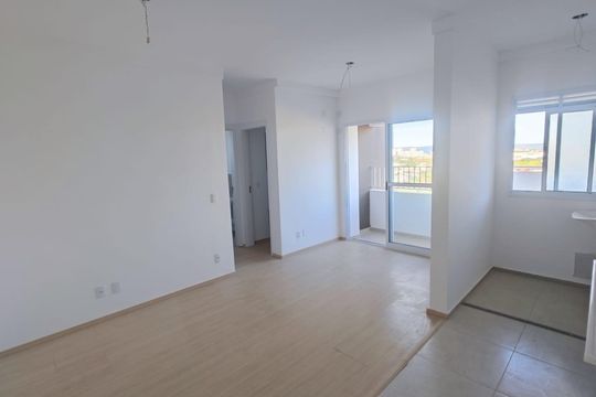 Sala de apartamento para alugar com 2 quartos, 53m² em Chácaras Reunidas São Jorge, Sorocaba
