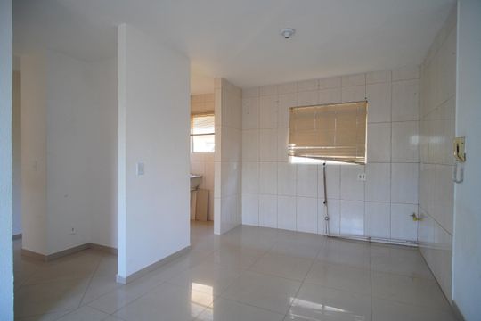Sala/Cozinha de apartamento para alugar com 3 quartos, 56m² em São Miguel, São Leopoldo