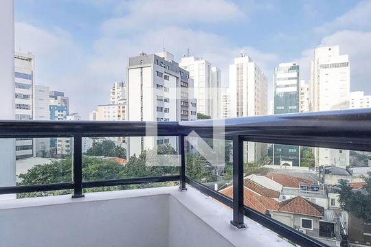 Varanda de apartamento à venda com 2 quartos, 54m² em Jardins, São Paulo